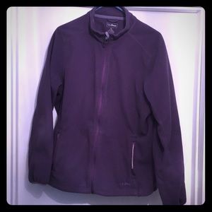 XL LL Bean fleece zip up jacket